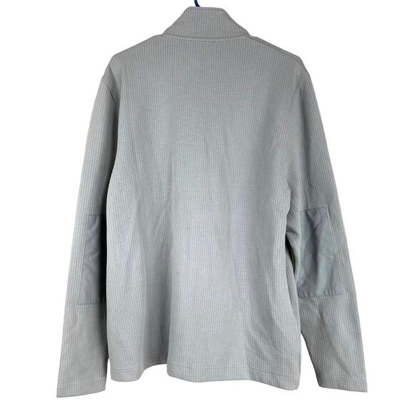 Ted Baker NWT Hvar Zip Through Cotton Blend Sweater Grey Men's Size 5 (US XL) - Picture 3 of 10